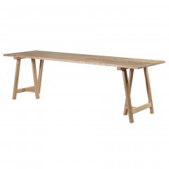 DINING TABLE SLIM TEAK 